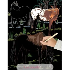 Cartes à gratter Les chevaux - Piccolia