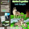 Cartes à gratter Les loups - Piccolia