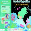 Cartes à gratter Les sirènes - Piccolia