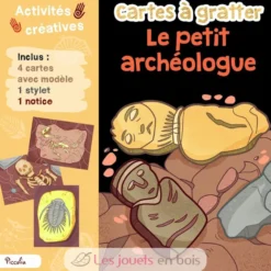 Cartes à gratter Petit archéologue - Piccolia