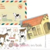 Cartes postales avec autocollants - Egmont Toys