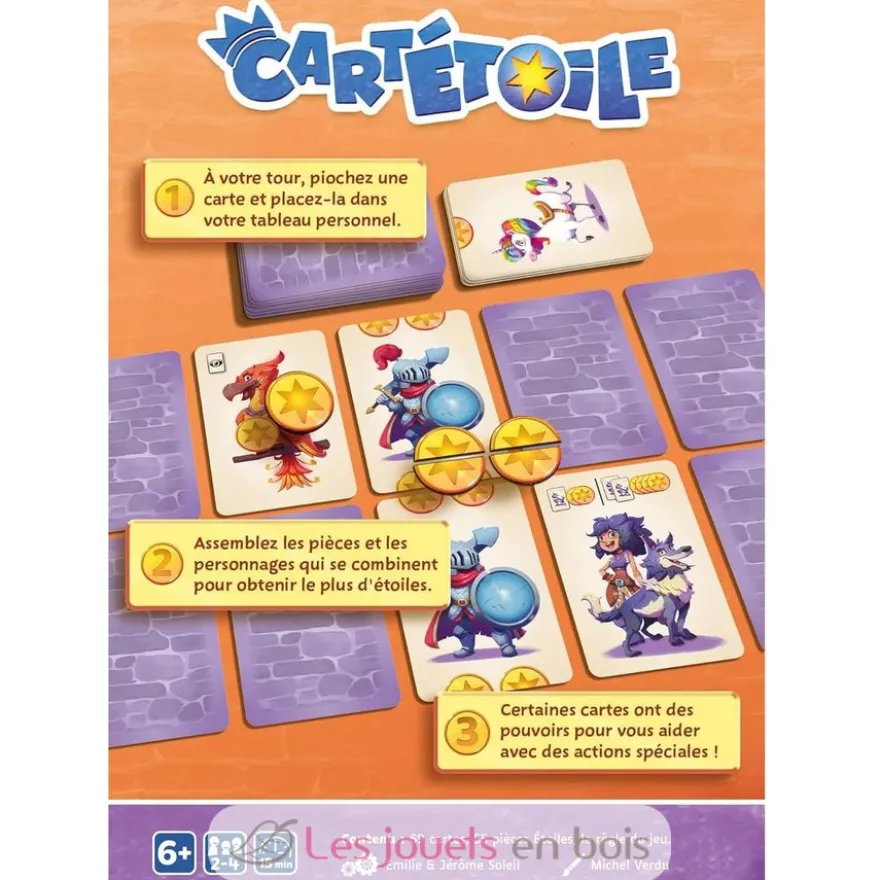 Cartétoile Jeux de Société Famille & Junior - Gigamic