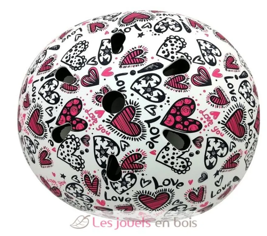 Casque enfant Love Medium - Kiddimoto