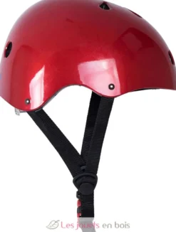 Casque enfant Metallic Red Medium - Kiddimoto