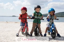 Casque enfant Metallic Red Medium - Kiddimoto
