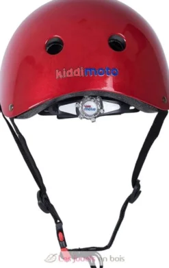 Casque enfant Metallic Red Small - Kiddimoto
