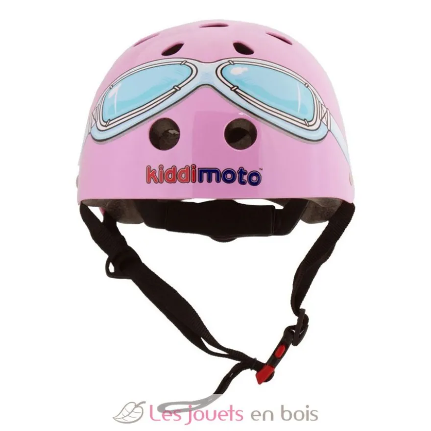 Casque enfant Pink Goggle Medium - Kiddimoto
