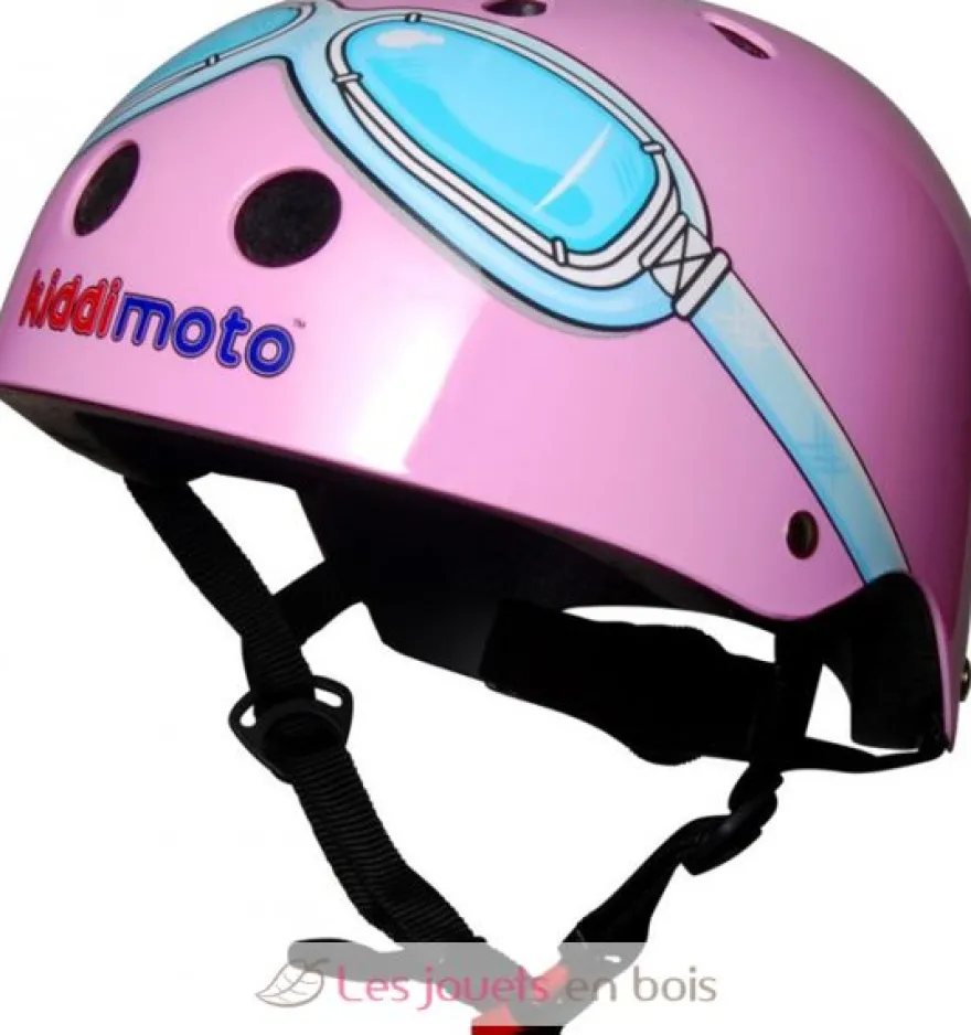 Casque enfant Pink Goggle Small - Kiddimoto