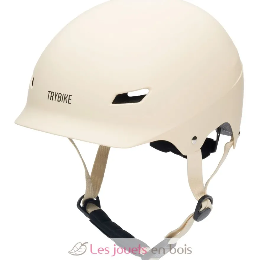 Casque S/M vintage crème - Trybike
