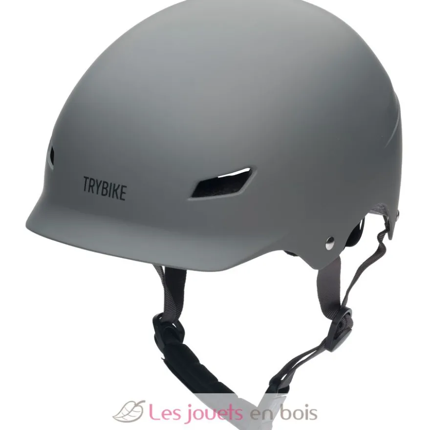 Casque S/M vintage gris - Trybike