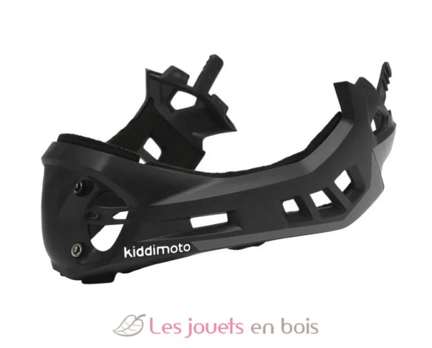 Casque vélo intégral noir S - Kiddimoto