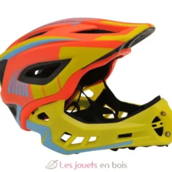 Casque vélo intégral orange S - Kiddimoto