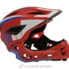 Casque vélo intégral rouge M - Kiddimoto