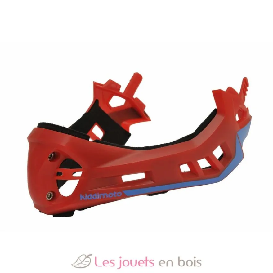 Casque vélo intégral rouge M - Kiddimoto