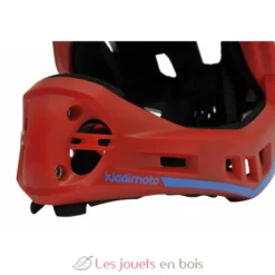Casque vélo intégral rouge S - Kiddimoto