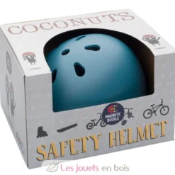 Casque XS vintage bleu - Trybike