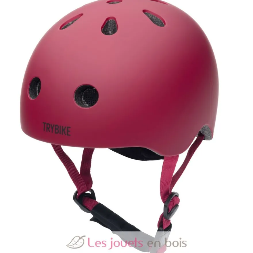 Casque XS vintage rouge - Trybike