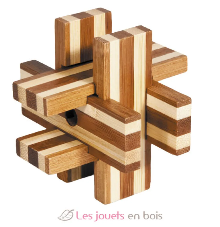 Casse-tête bambou Blocs magiques - Fridolin