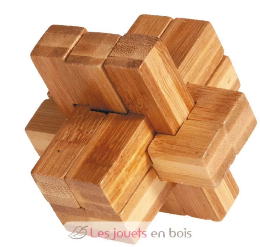 Casse-tête bambou Croix multiple - Fridolin
