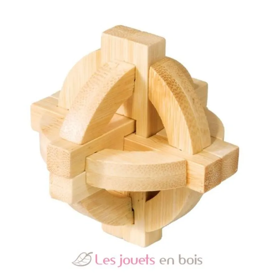 Casse-tête bambou Double disque - Fridolin