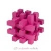 Casse-tête bambou Immeuble magenta - Fridolin
