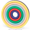 Cercles colorés en silicone - Little L
