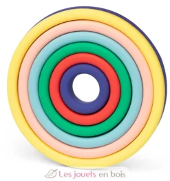 Cercles colorés en silicone - Little L