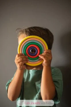 Cercles colorés en silicone - Little L