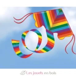 Cerf-volant en polyester Arc-en-ciel - Günther