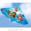 Cerf-volant pour enfant Pat' Patrouille en action - Günther