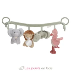 Chaine d'activités pour poussette Safari Friends - Little Dutch
