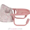 Chaise de table pour poupée rose - Little Dutch