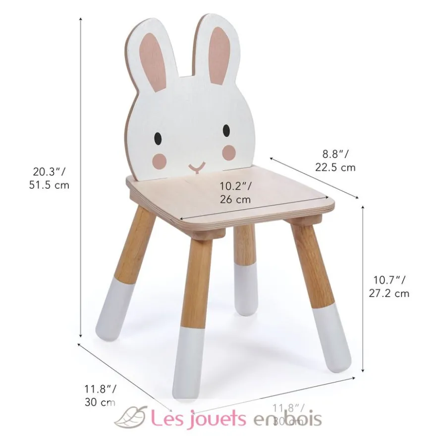 Chaise forêt Lapin - Tender Leaf Toys
