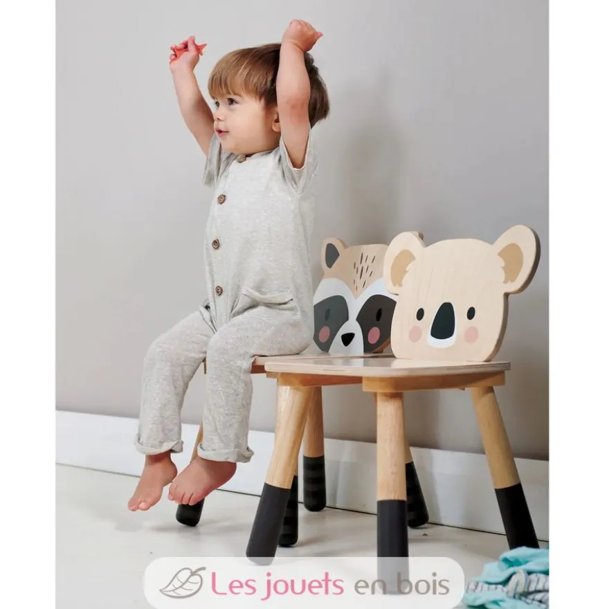 Chaise forêt Raton Laveur - Tender Leaf Toys