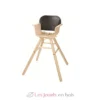Chaise haute noire - Plan Toys