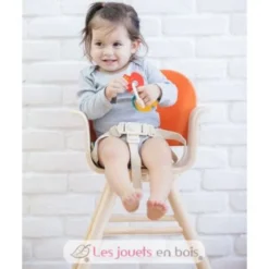 Chaise haute noire - Plan Toys