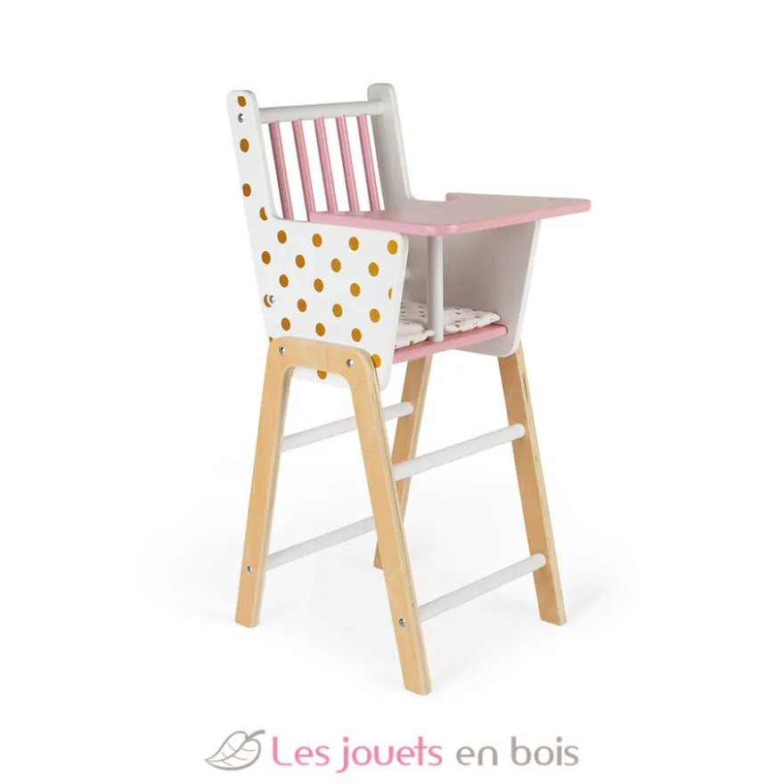 Chaise haute poupée Candy Chic - Janod