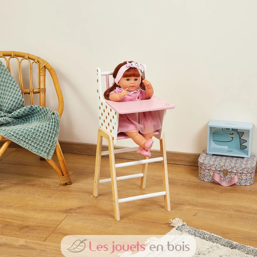 Chaise haute poupée Candy Chic - Janod