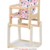 Chaise haute pour poupée avec table 2 en 1 - Goki