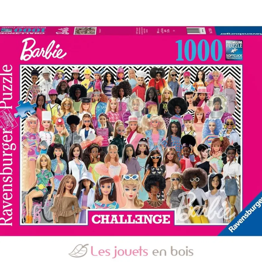 Challenge Puzzle Barbie 1000 Pcs - Ravensburger