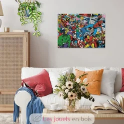 Challenge Puzzle Marvel 1000 pièces - Ravensburger