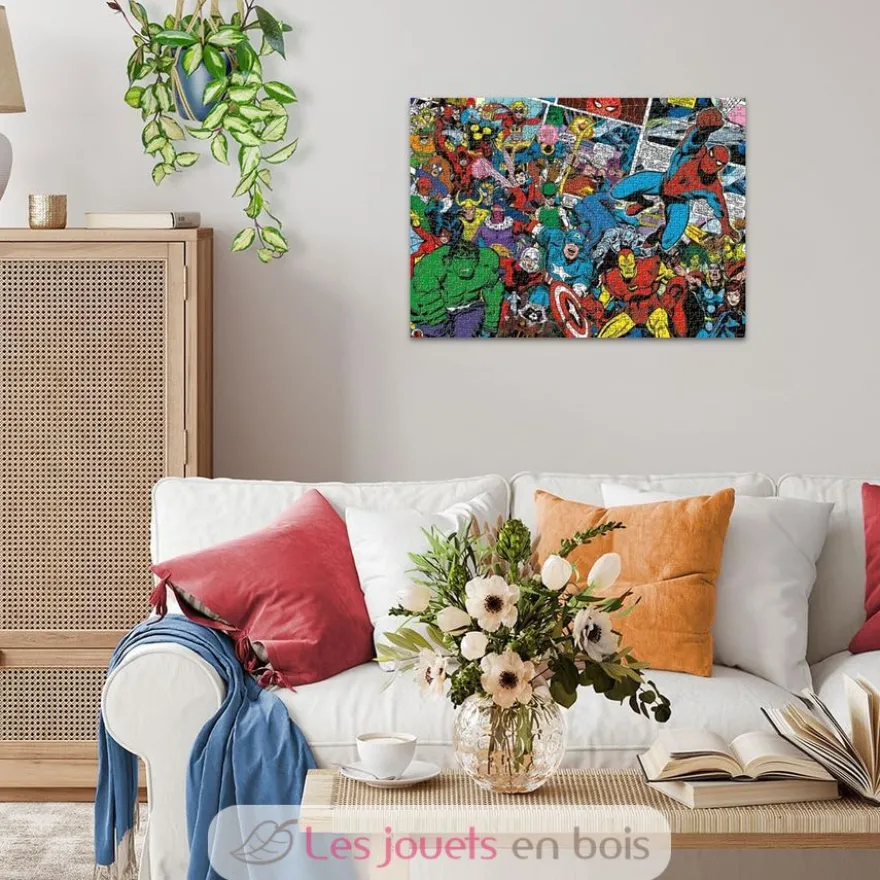 Challenge Puzzle Marvel 1000 pièces - Ravensburger