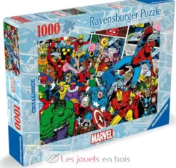 Challenge Puzzle Marvel 1000 pièces - Ravensburger