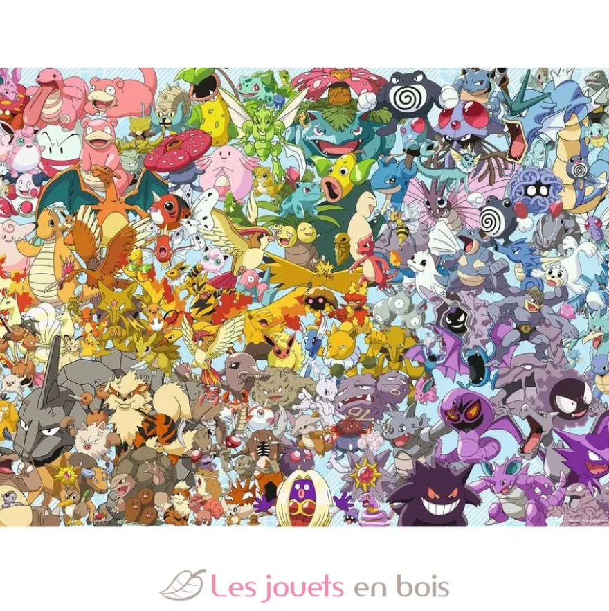Challenge Puzzle Pokémon 1000 pièces - Ravensburger