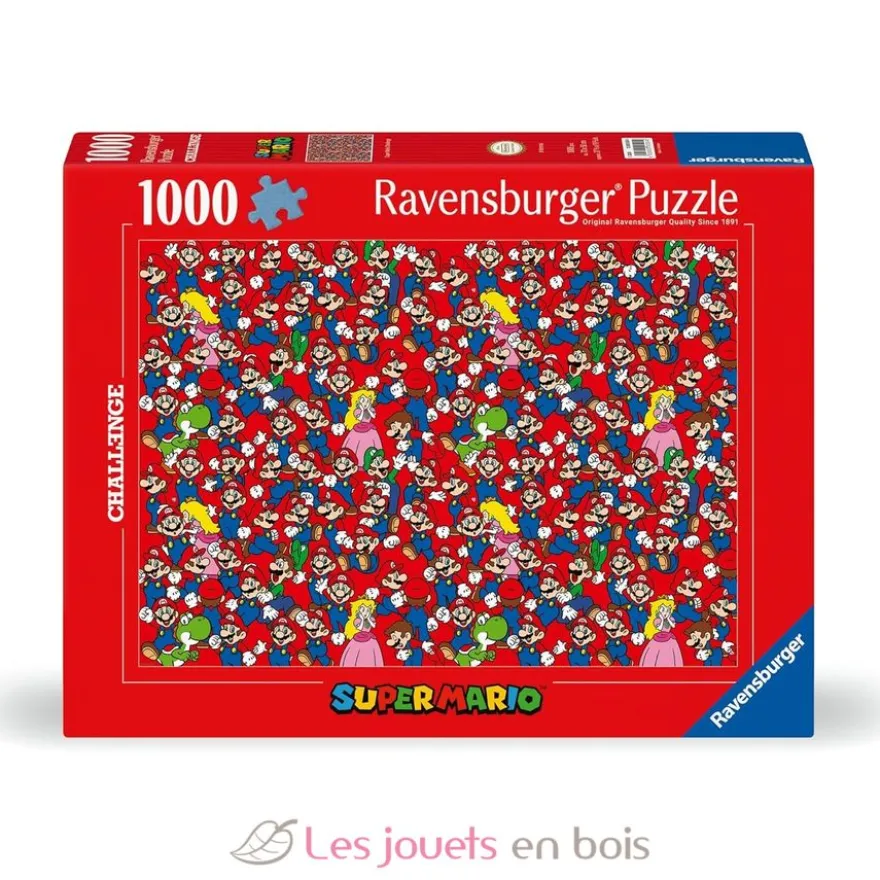 Challenge Puzzle Super Mario 1000 pièces - Ravensburger