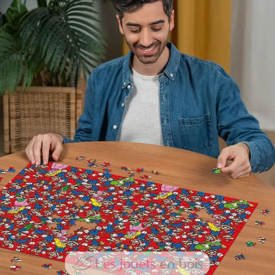 Challenge Puzzle Super Mario 1000 pièces - Ravensburger