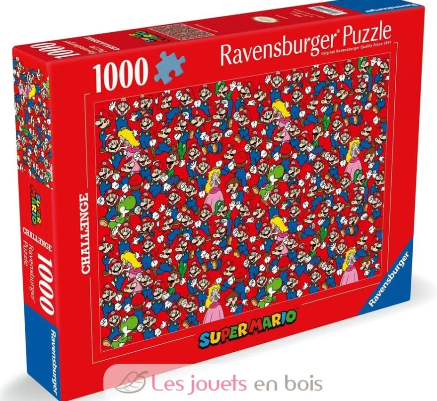 Challenge Puzzle Super Mario 1000 pièces - Ravensburger