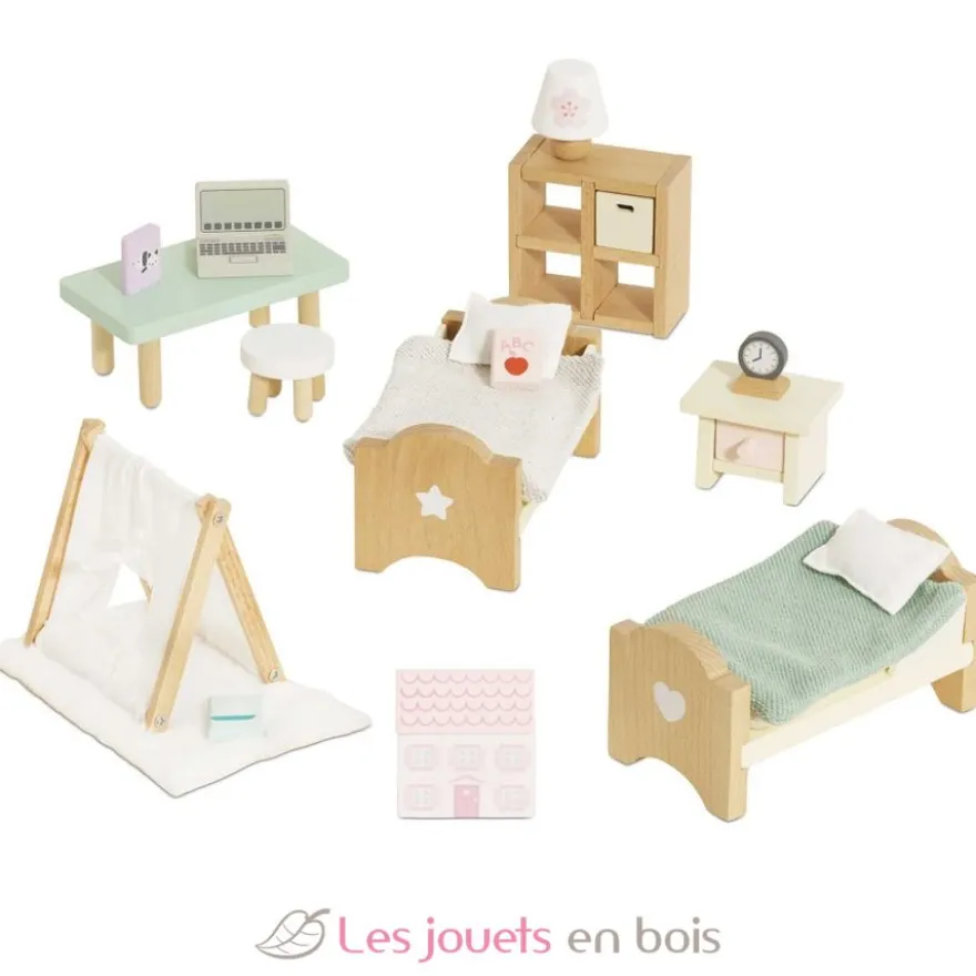 Chambre enfants pour maison de poupées - Le Toy Van