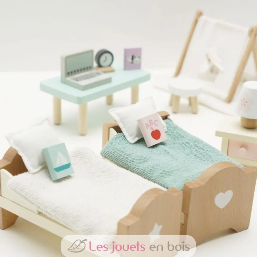 Chambre enfants pour maison de poupées - Le Toy Van