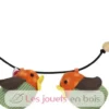 Chaîne poussette Astrid Orange - Franck & Fischer